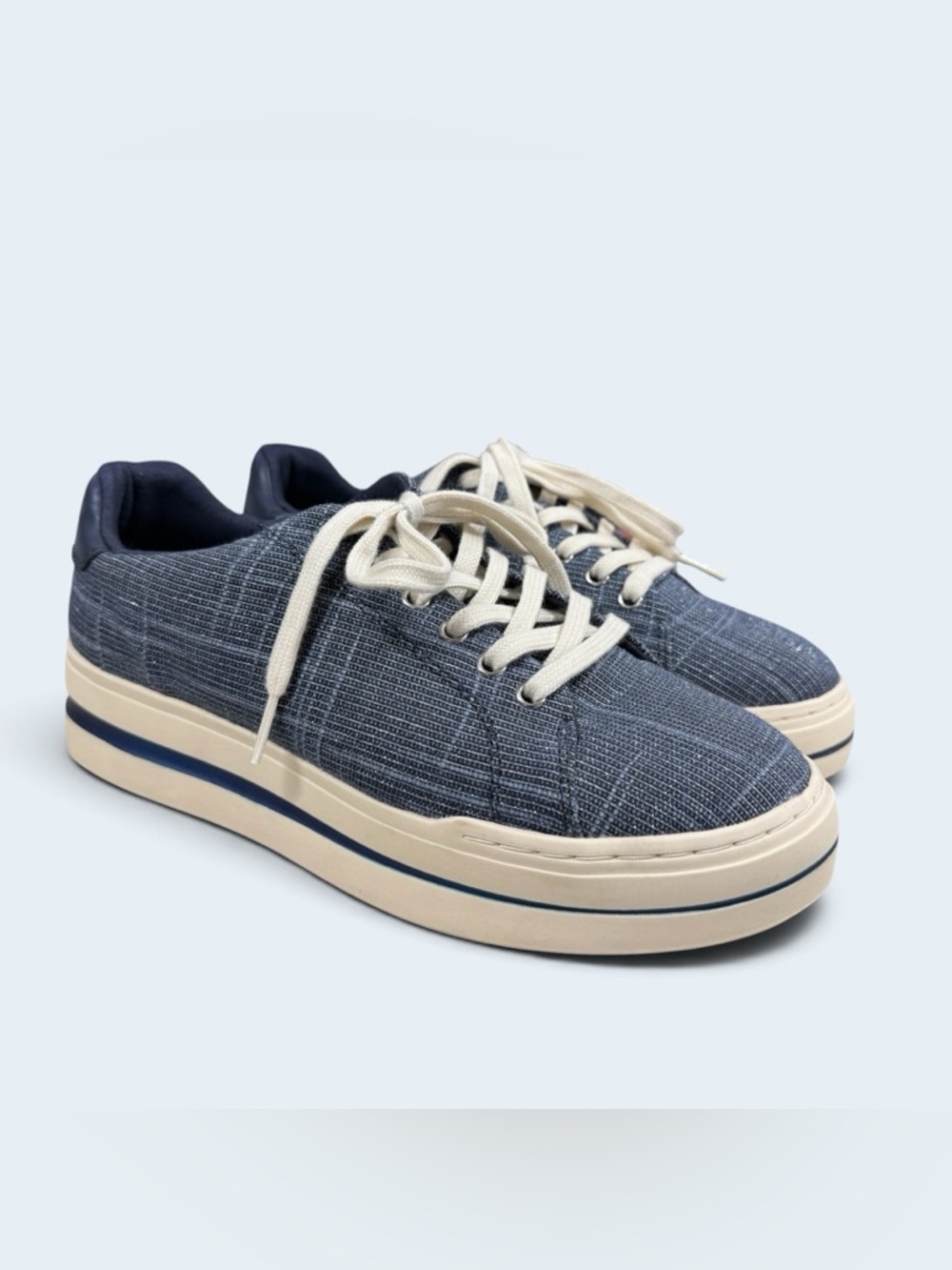 Clarks Cloudsteppers Canvas Sneakers - Audreigh Sun Size 7.5